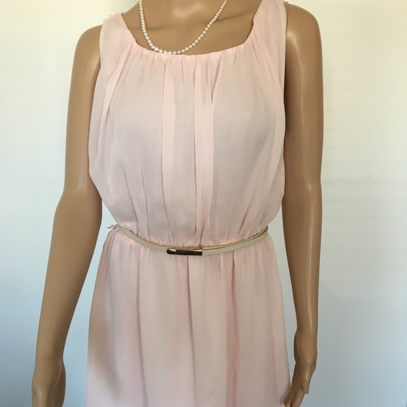 Mango Dresses & Skirts - MANGO dress  pink size M sleeveless